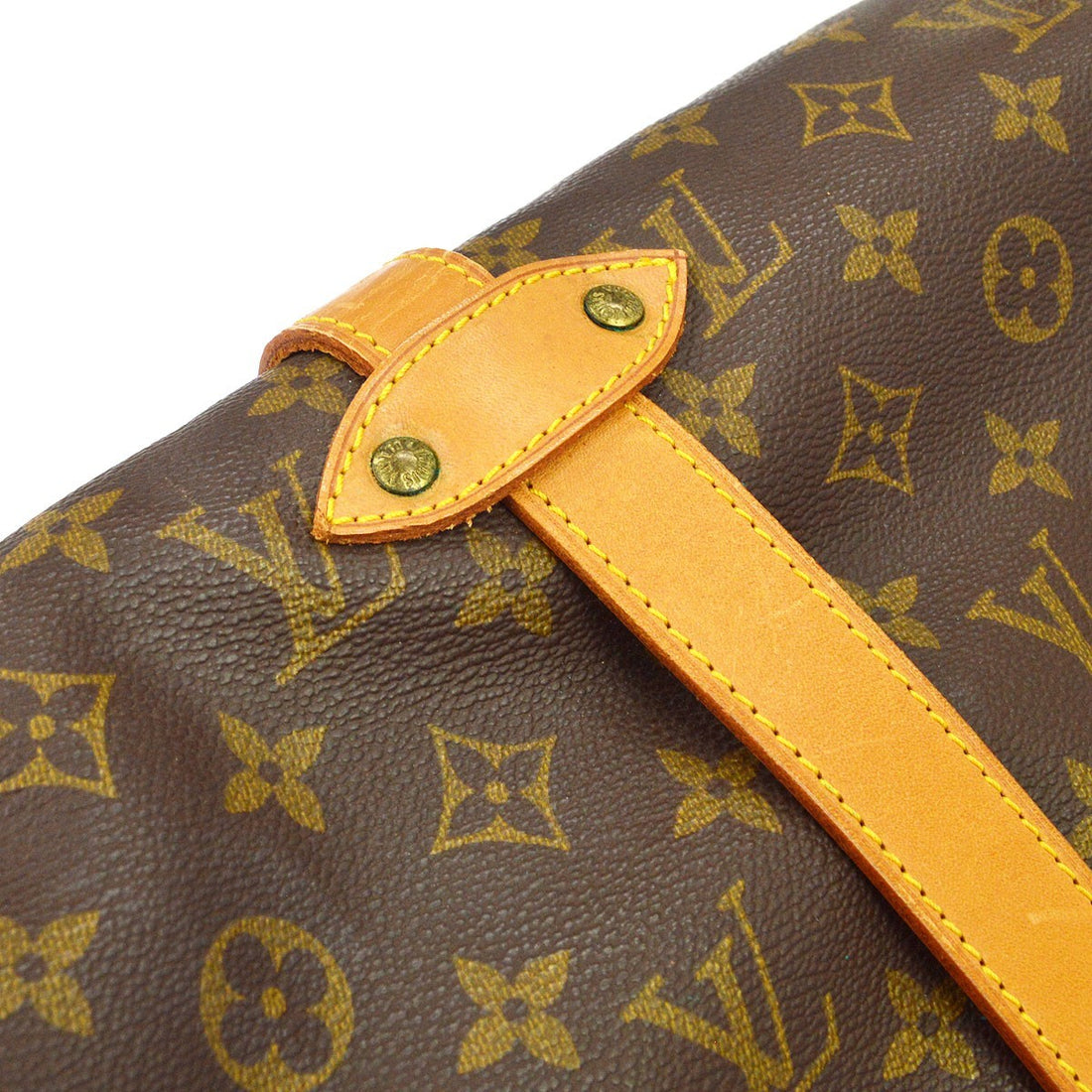 Louis Vuitton Monogram Saumur 35 Messenger Shoulder Bag Vintage