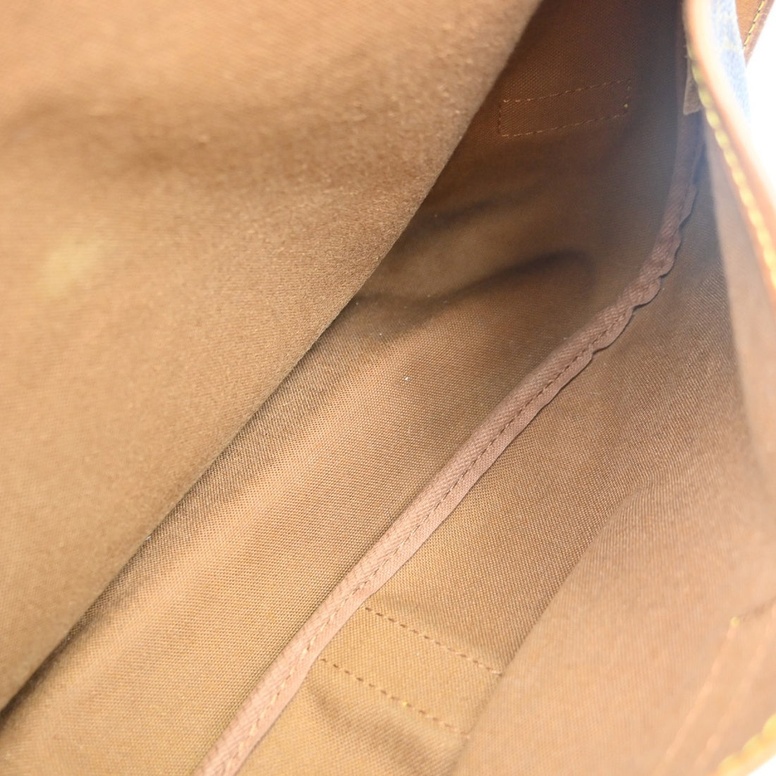 Louis Vuitton Saumur 35 in Tela Monogram Marrone Vintage