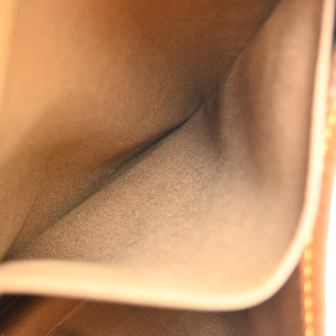 Louis Vuitton Saumur 35 in Tela Monogram Marrone Vintage