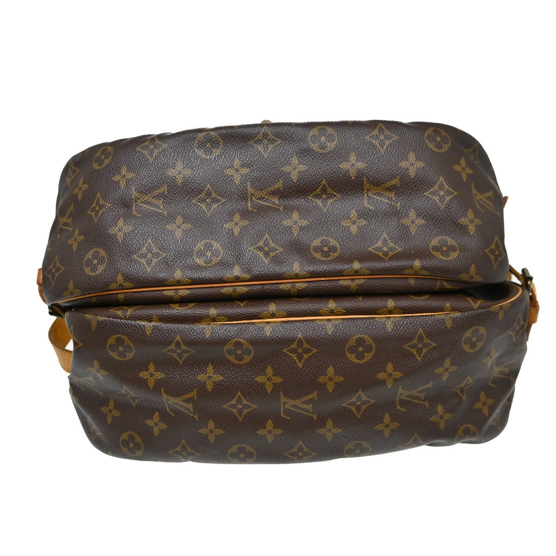 Louis Vuitton Saumur 35 in Tela Monogram Marrone Vintage