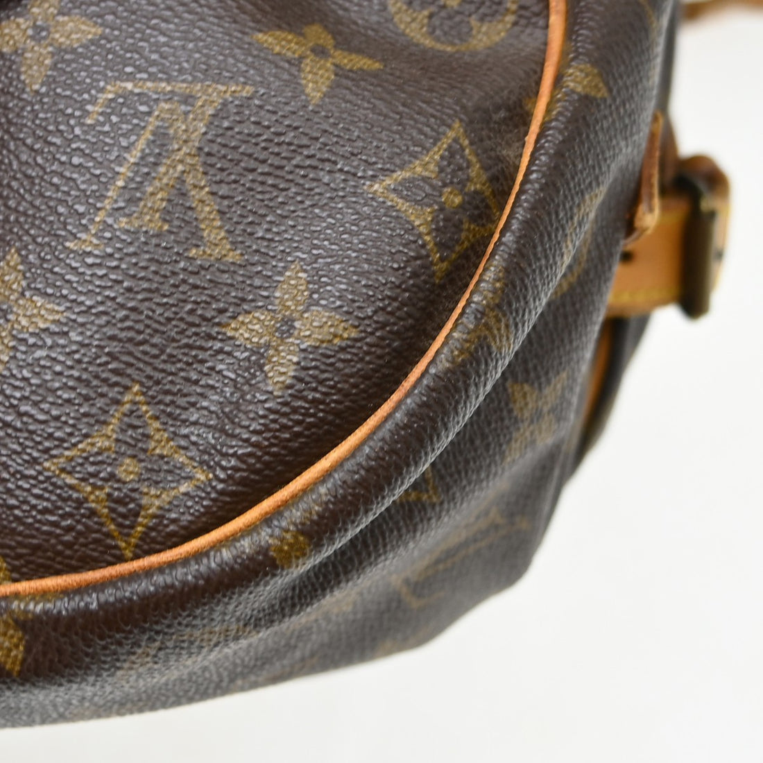 Louis Vuitton Saumur 35 in Tela Monogram Marrone Vintage