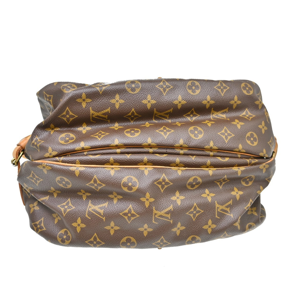 Louis Vuitton Saumur 35 in Tela Monogram Marrone Vintage