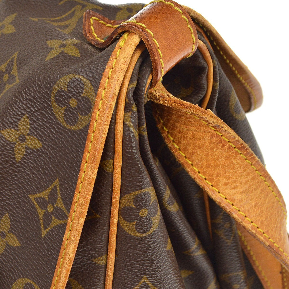 Louis Vuitton Monogram Saumur 35 Shoulder Bag Vintage