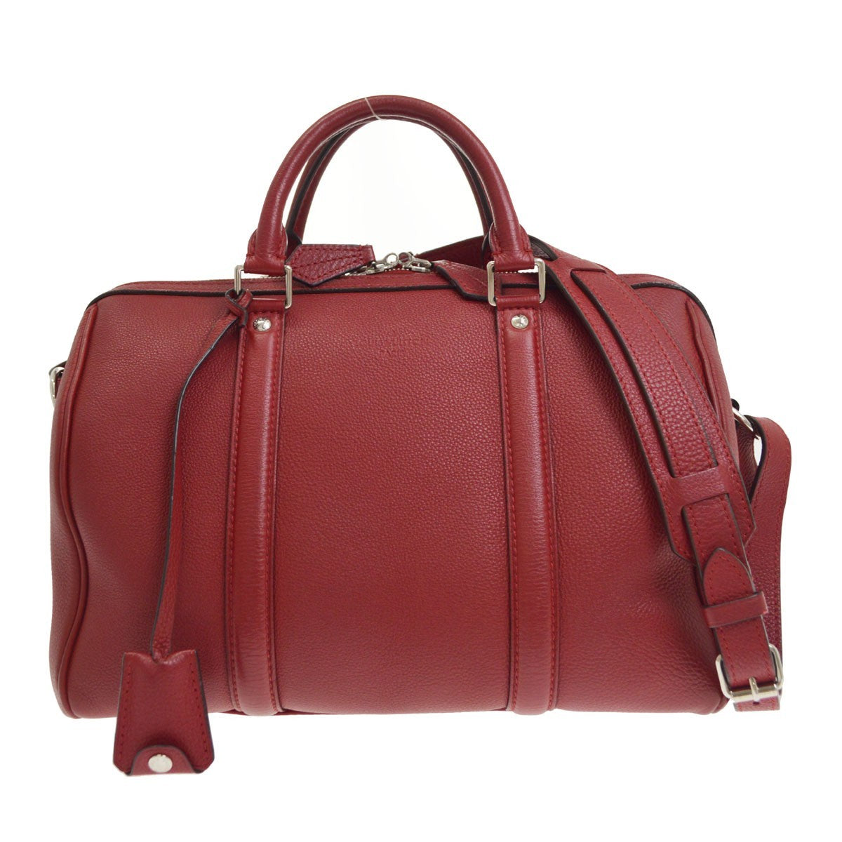 Louis Vuitton SC PM Parnasea in Pelle Tobago Rosso Vintage