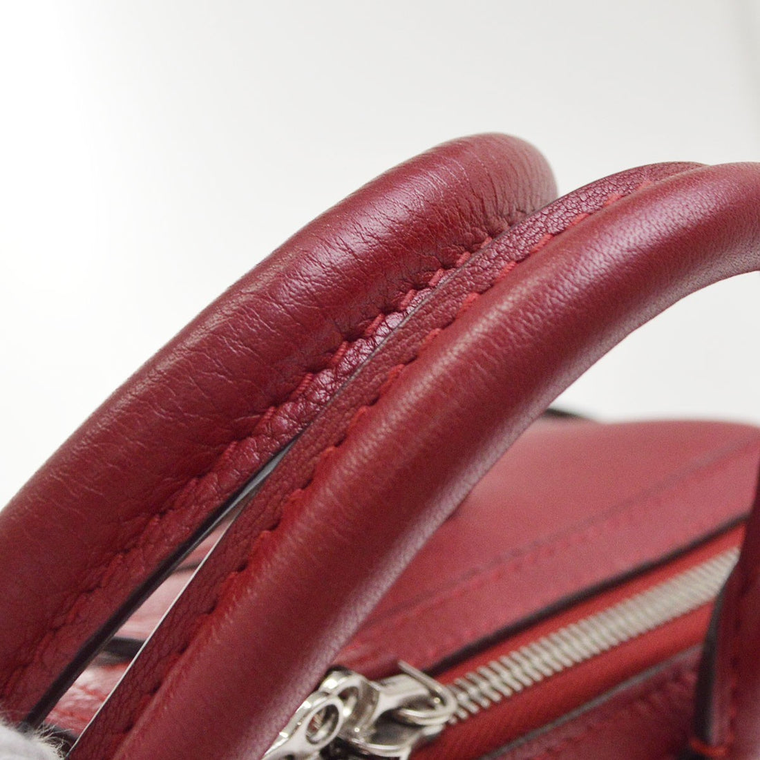 Louis Vuitton SC PM Parnasea in Pelle Tobago Rosso Vintage