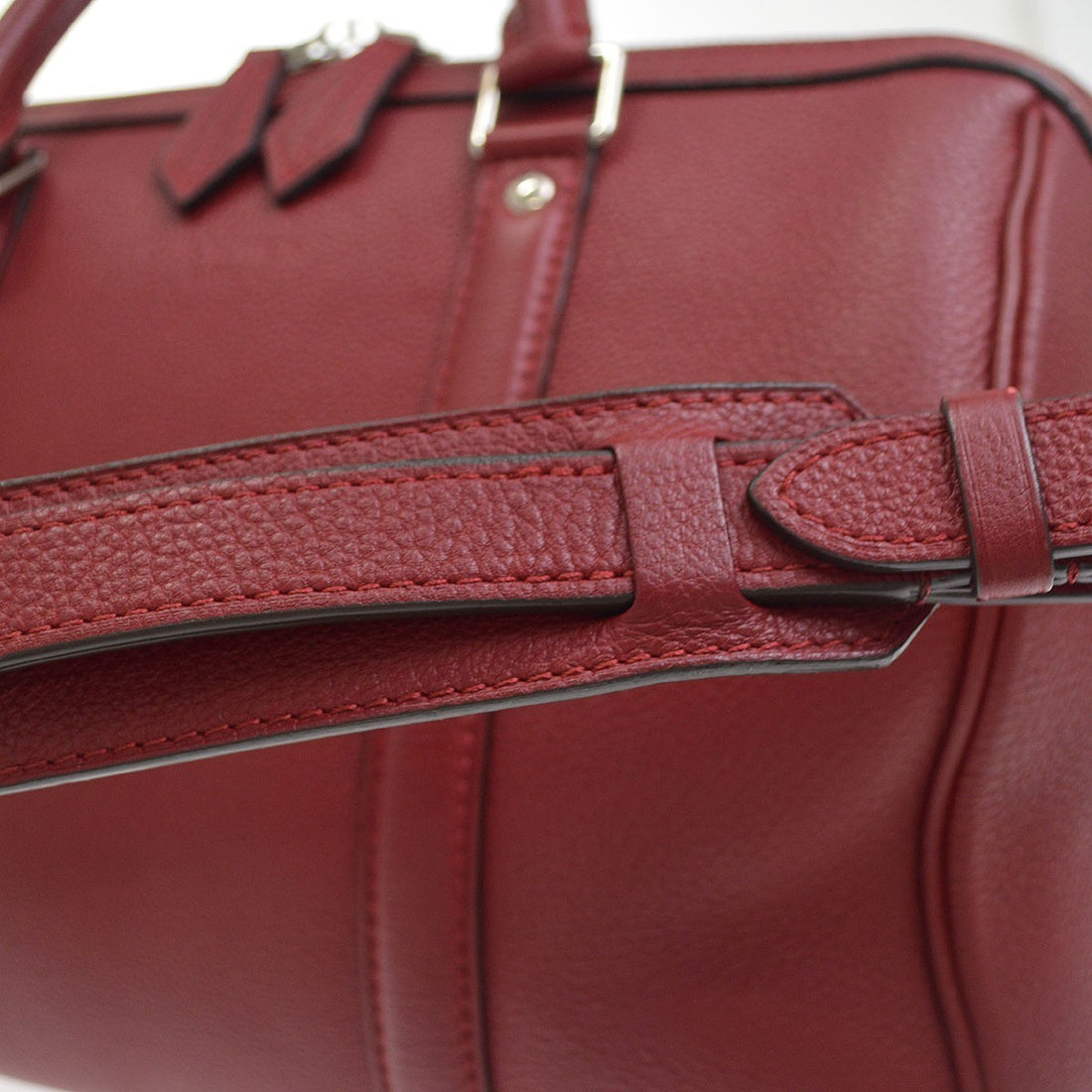 Louis Vuitton SC PM Parnasea in Pelle Tobago Rosso Vintage