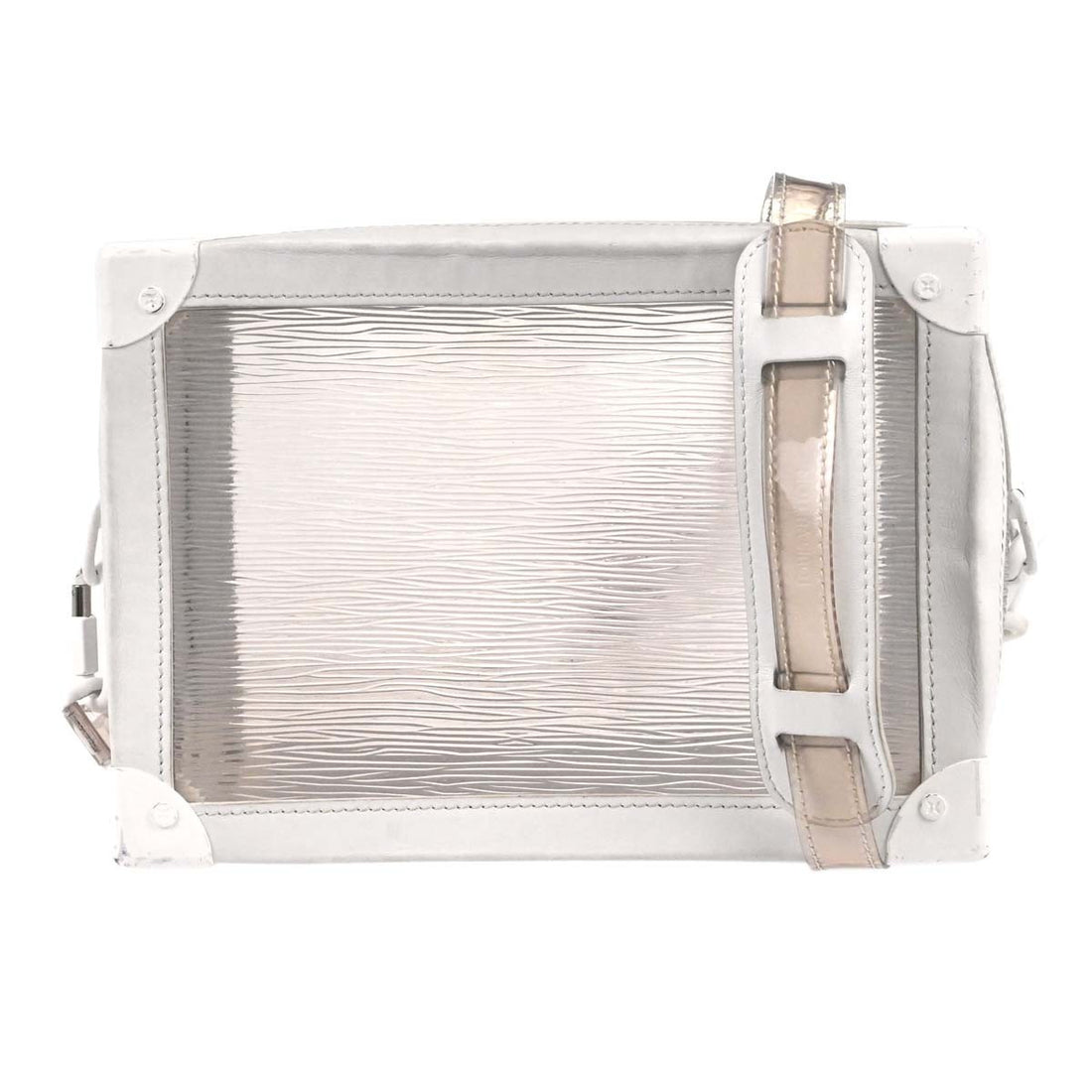Louis Vuitton Soft Trunk Epi Plage in Pelle Epi Bianco Vintage