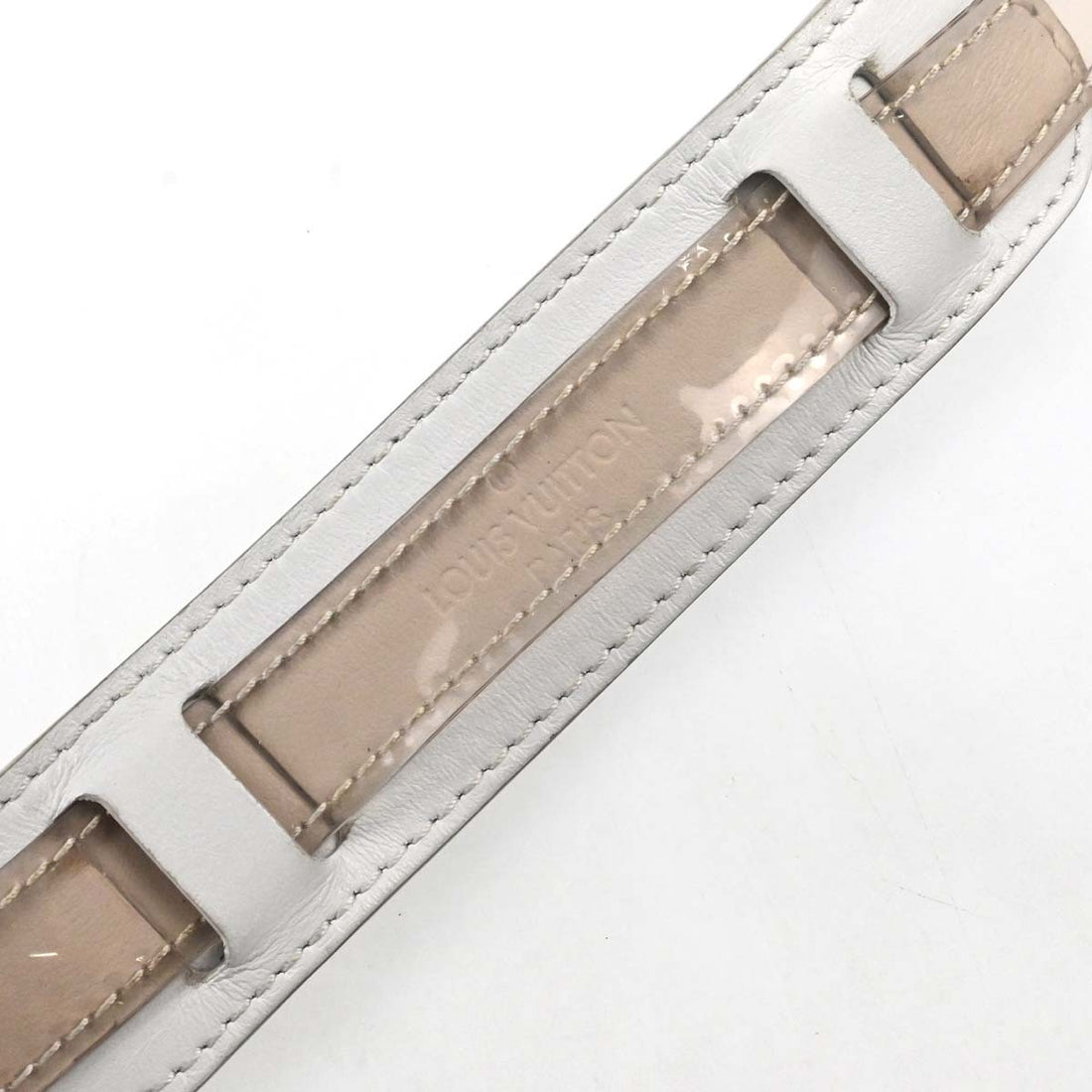 Louis Vuitton Soft Trunk Epi Plage in Pelle Epi Bianco Vintage
