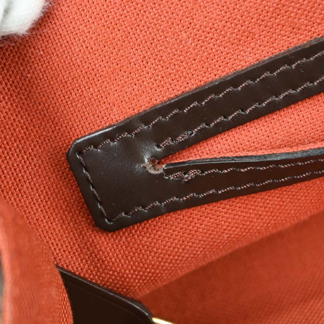Louis Vuitton Soho in Tela Damier Ebène Marrone Vintage