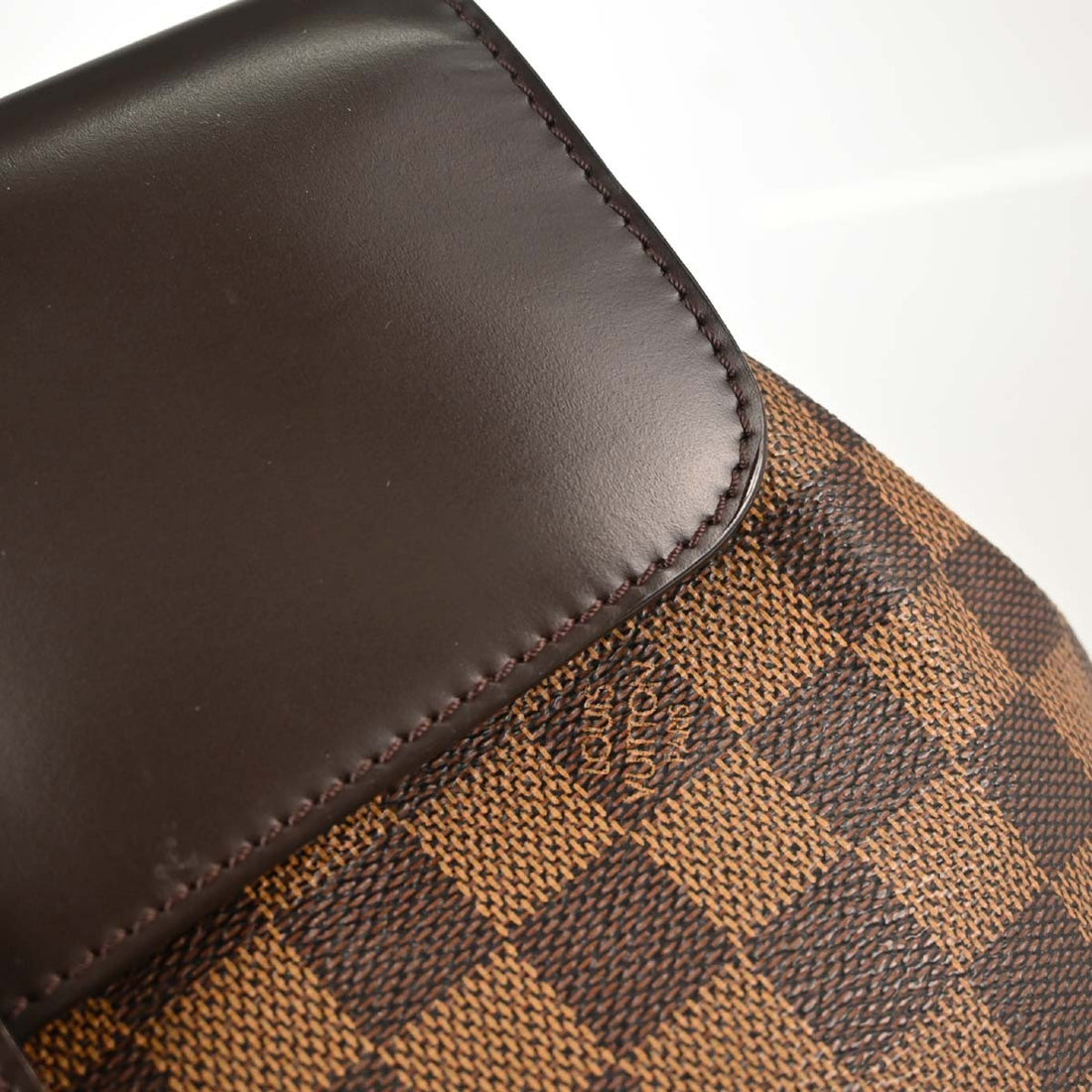 Louis Vuitton Soho in Tela Damier Ebène Marrone Vintage