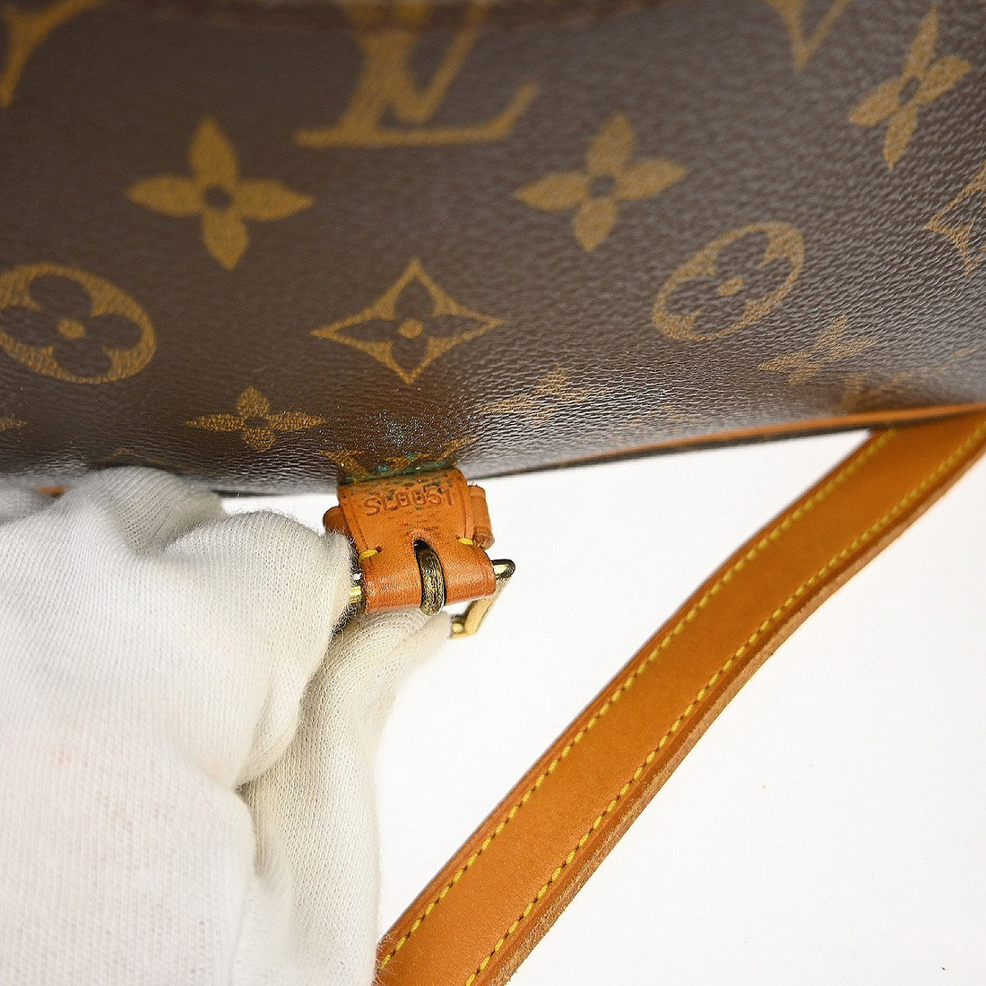 Louis Vuitton Sologne in Tela Monogram Marrone Vintage