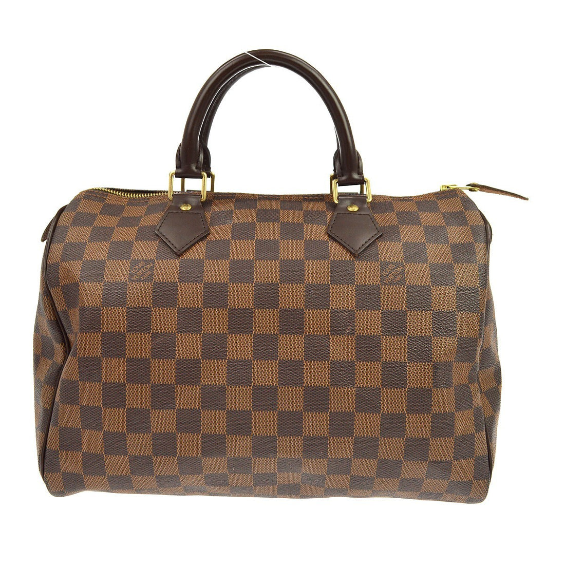Louis Vuitton Speedy 30 in Tela Damier Ebène Marrone Vintage