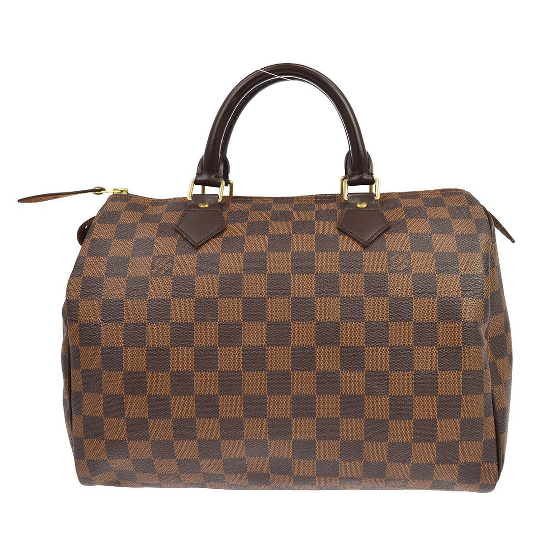Louis Vuitton Speedy 30 in Tela Damier Ebène Marrone Vintage