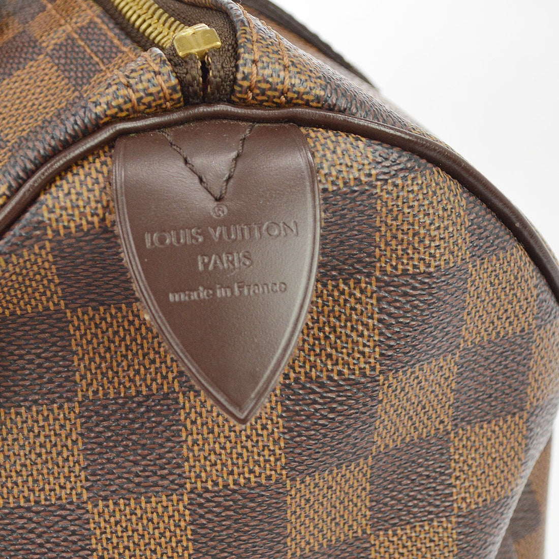 Louis Vuitton Speedy 30 in Tela Damier Ebène Marrone Vintage