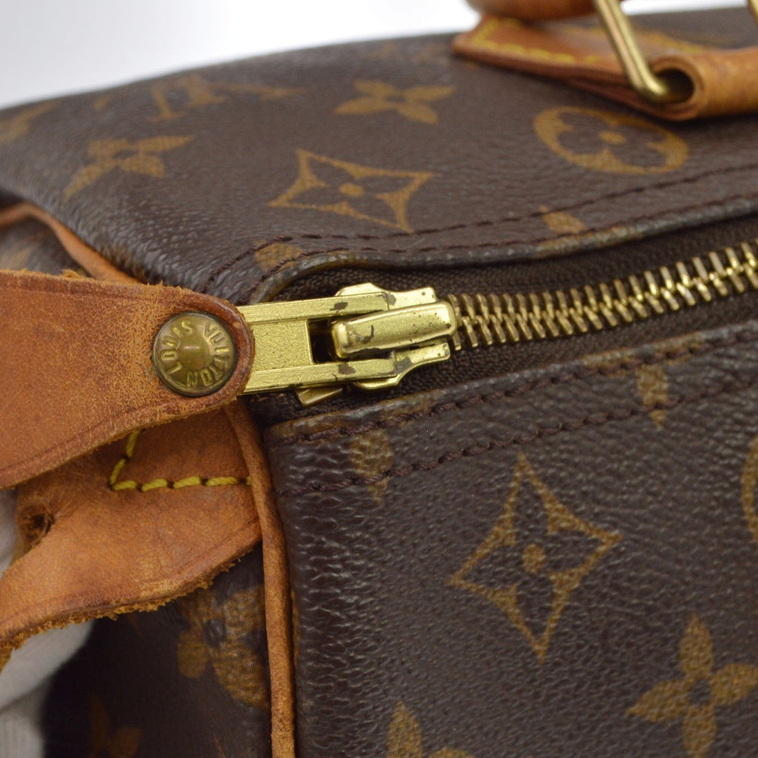Louis Vuitton Speedy 30 in Tela Monogram Marrone Vintage