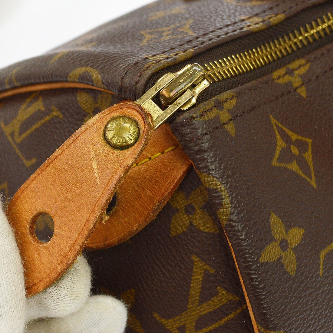 Louis Vuitton Speedy 30 in Tela Monogram Marrone Vintage