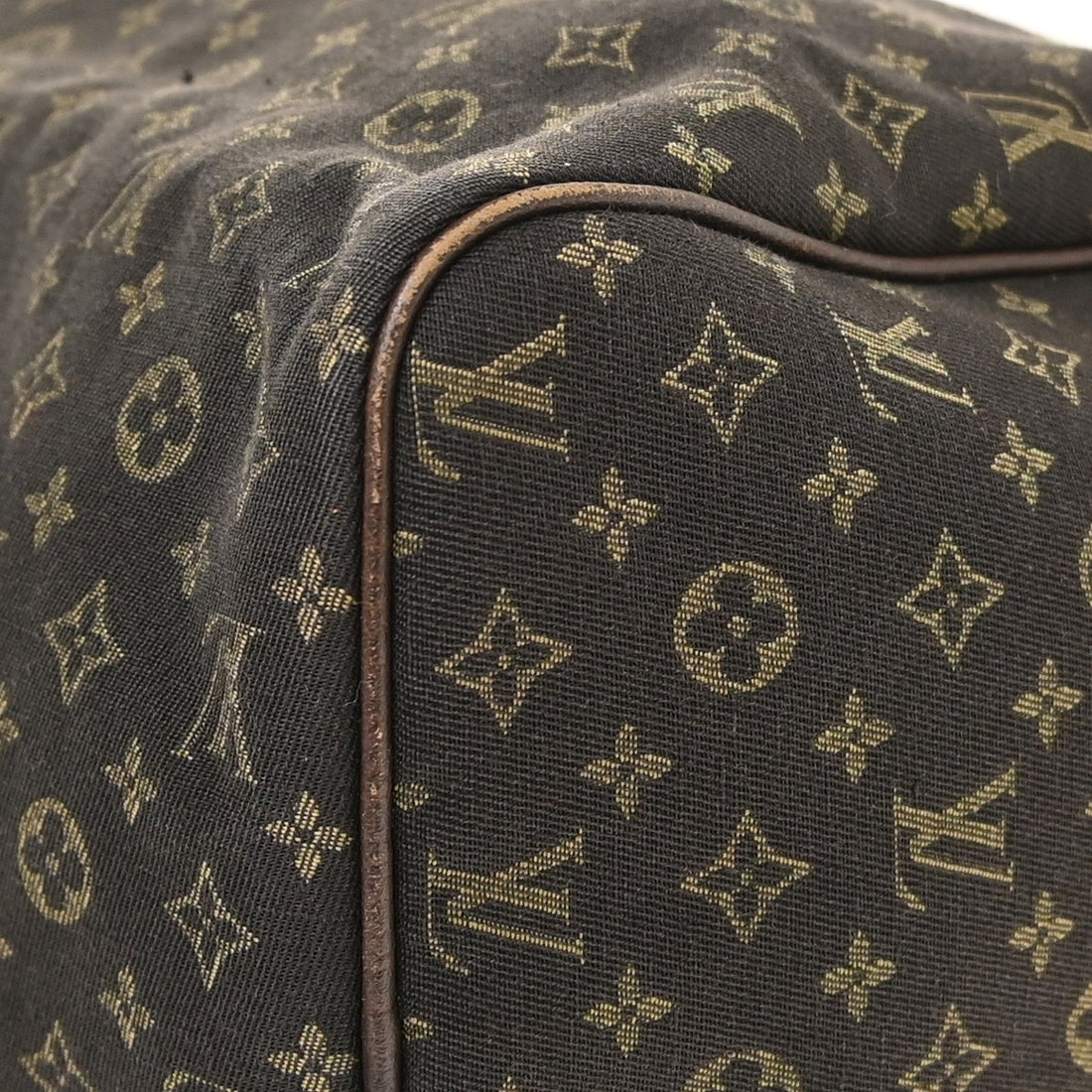Louis Vuitton Speedy 30 Mini Lin in Tela Monogram Mini Lin Marrone Vintage