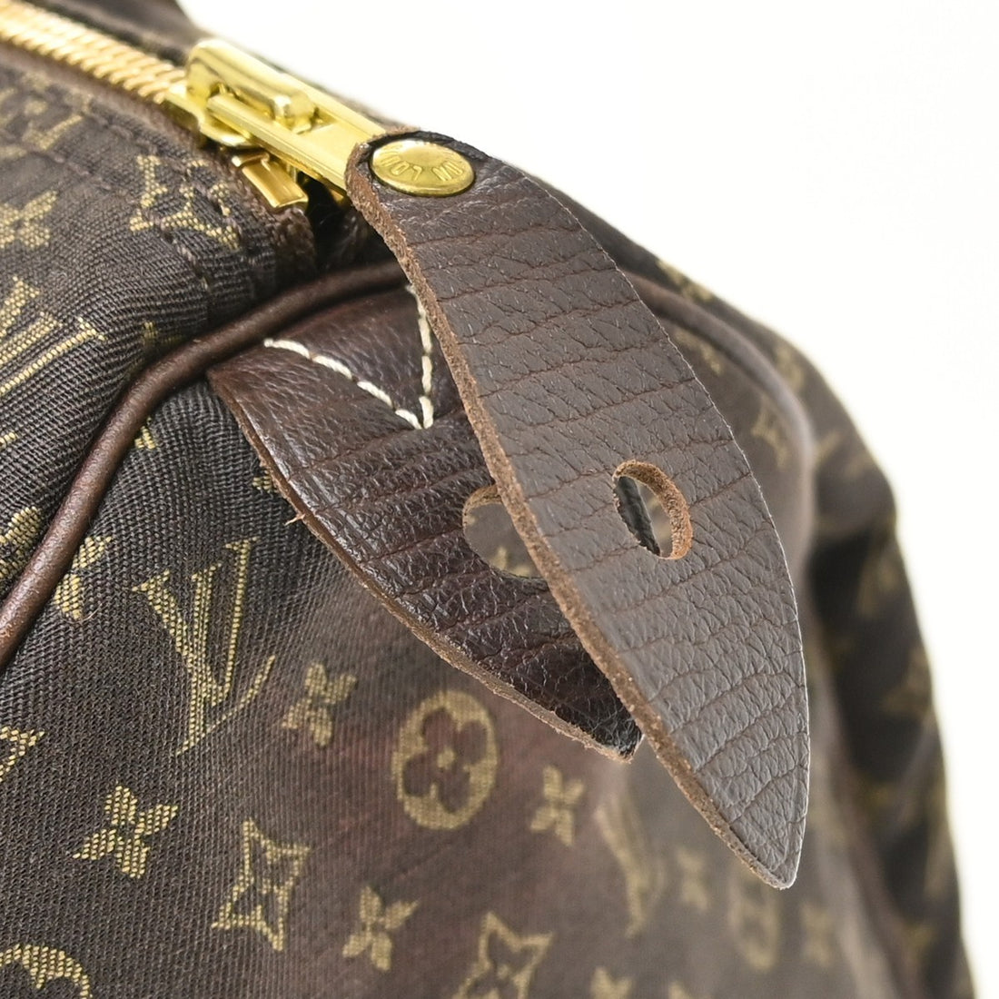 Louis Vuitton Speedy 30 Mini Lin in Tela Monogram Mini Lin Marrone Vintage