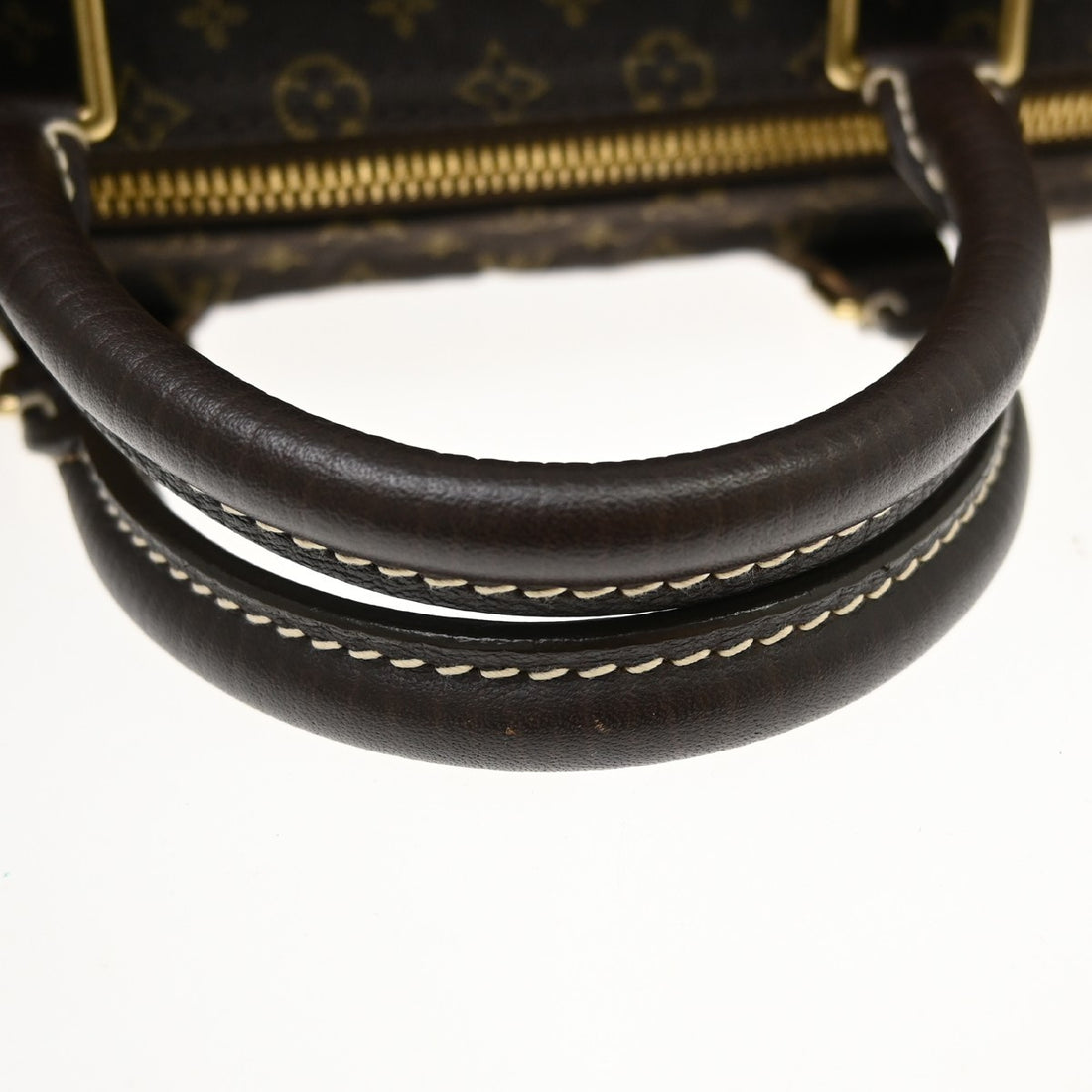 Louis Vuitton Speedy 30 Mini Lin in Tela Monogram Mini Lin Marrone Vintage