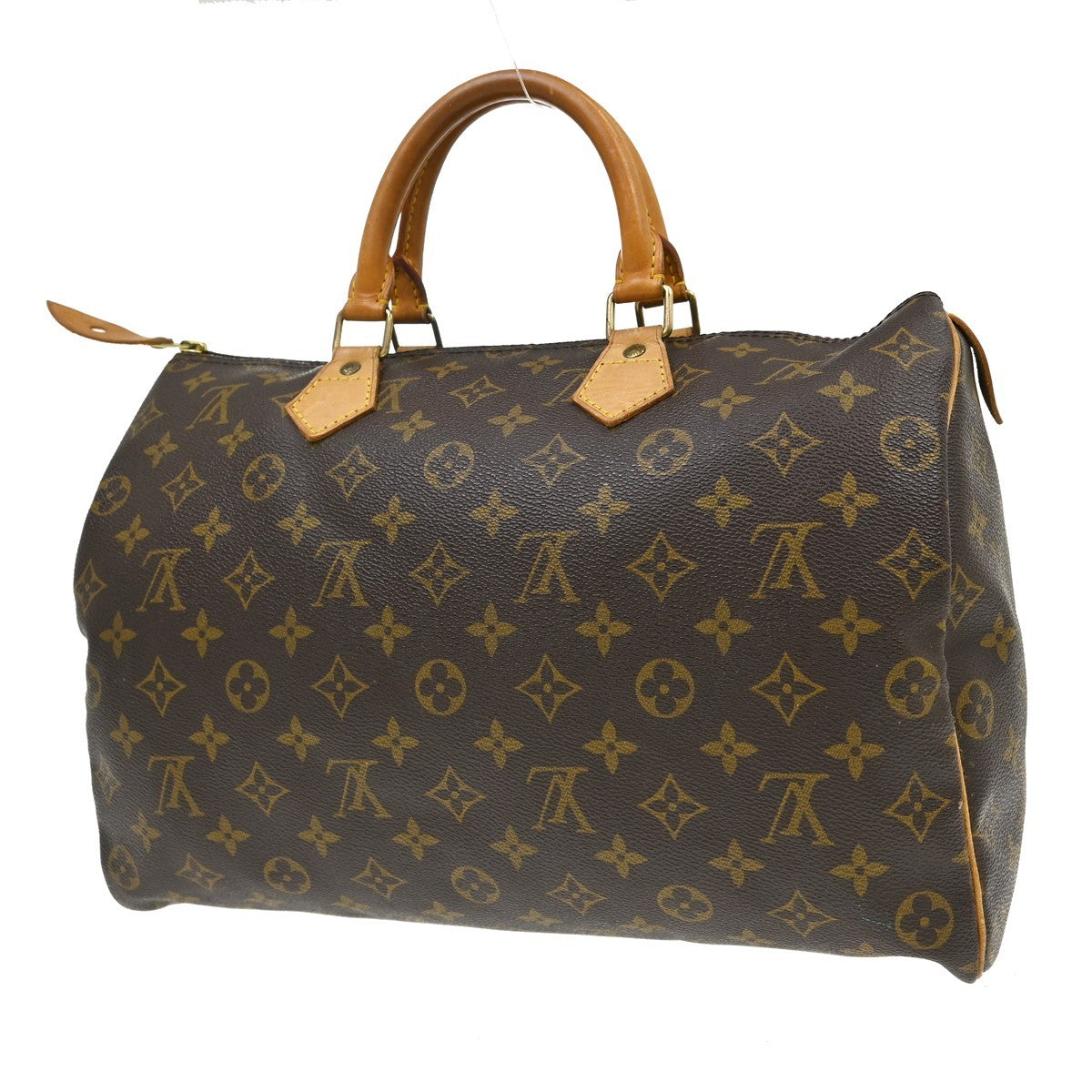 Louis Vuitton Speedy 35 in Tela Monogram Vintage – foto 2