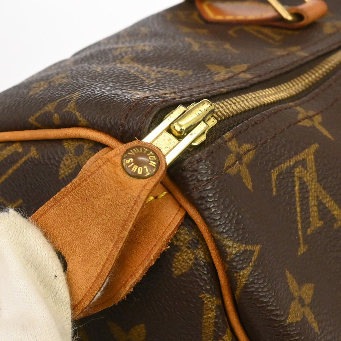 Louis Vuitton Speedy 40 in Tela Monogram Marrone Vintage