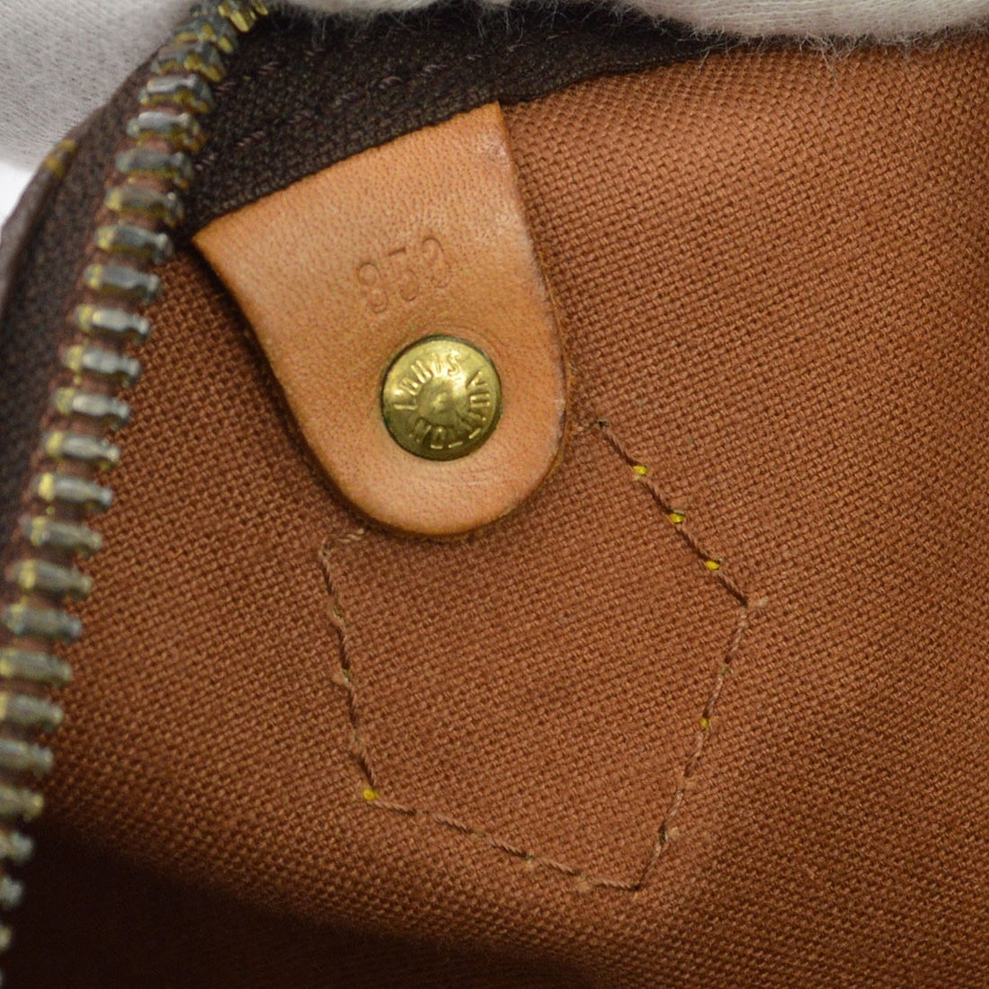 Louis Vuitton Speedy 40 in Tela Monogram Marrone Vintage