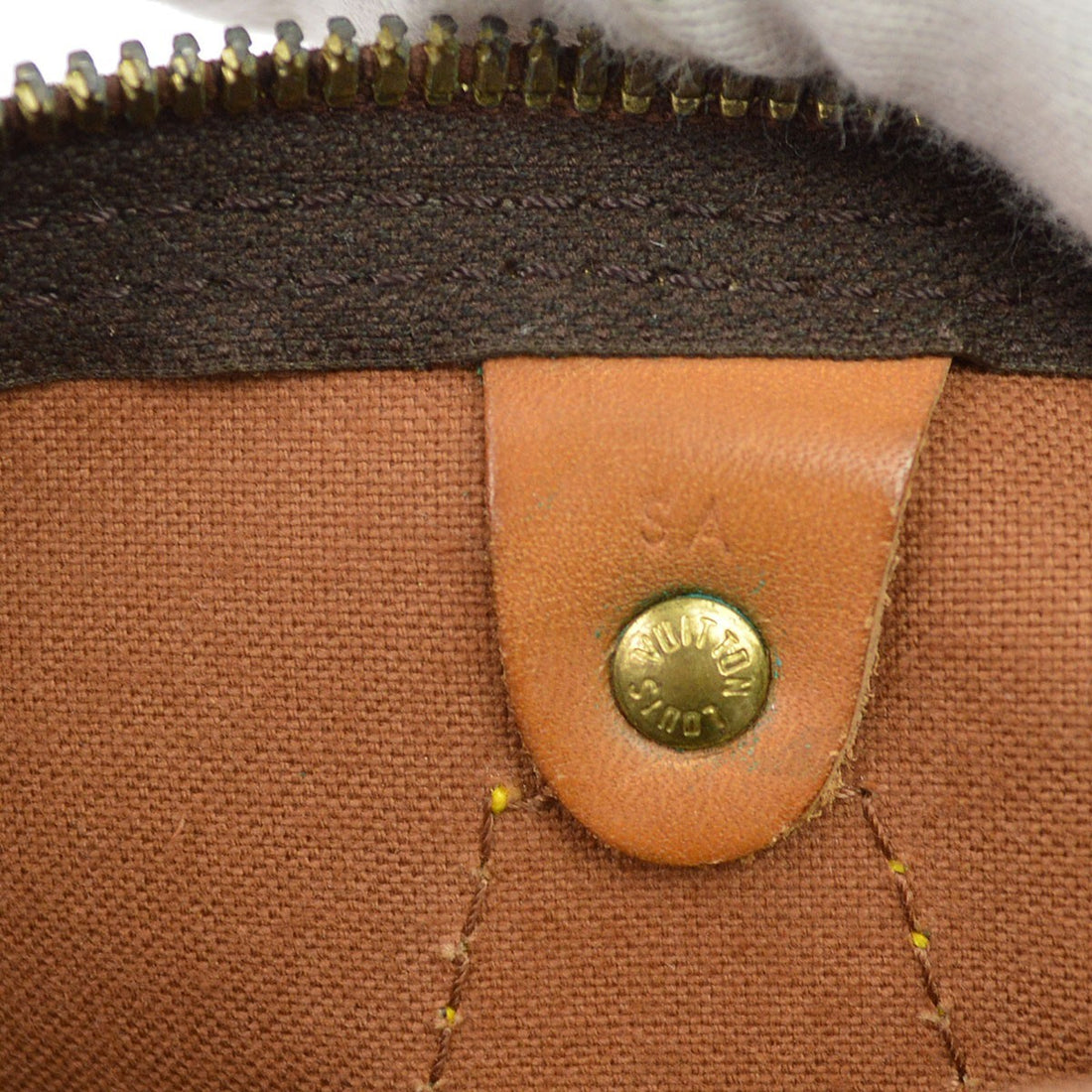 Louis Vuitton Speedy 40 in Tela Monogram Marrone Vintage