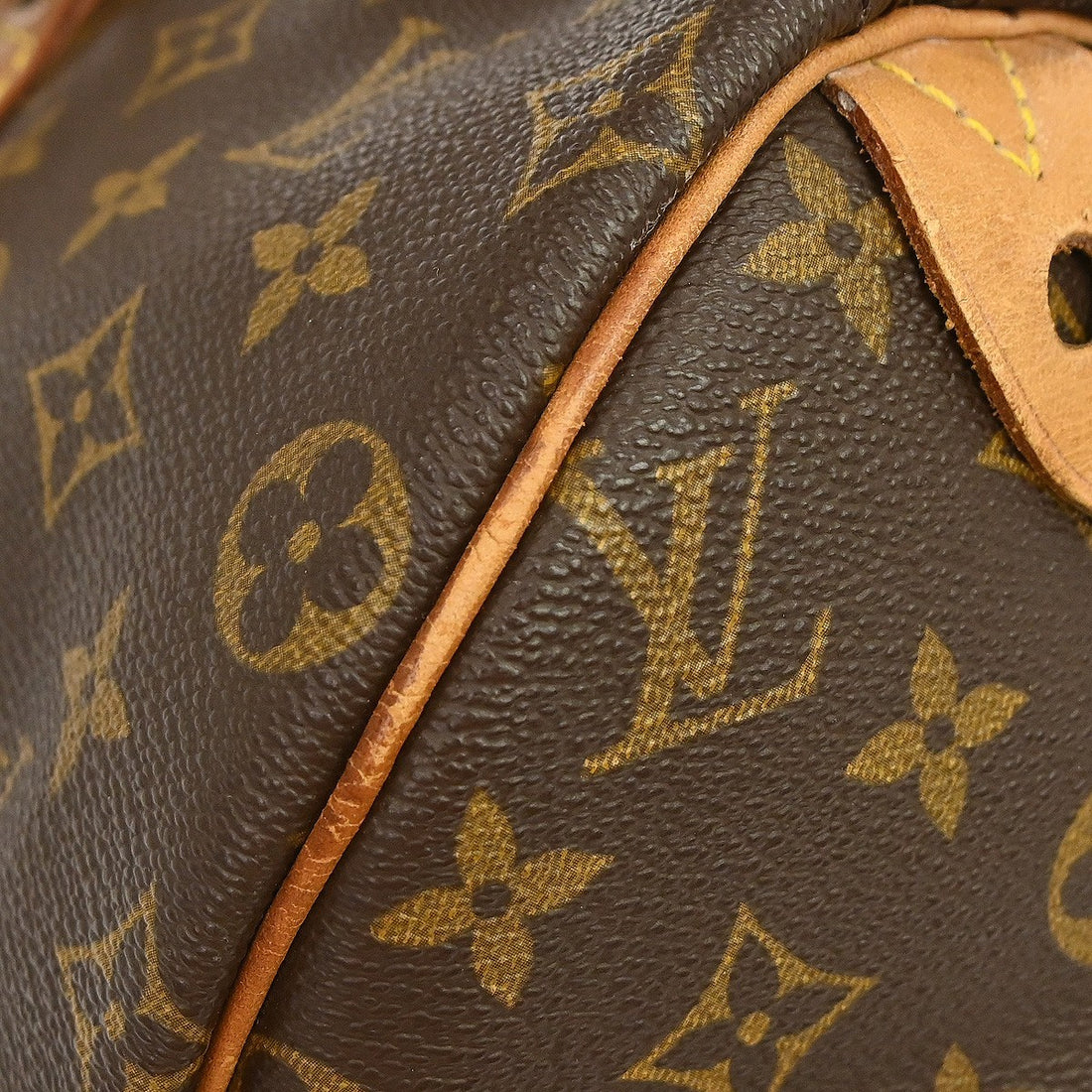 Louis Vuitton Speedy 40 in Tela Monogram Marrone Vintage
