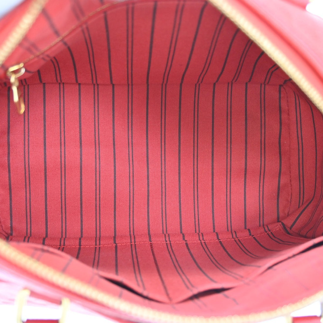 Louis Vuitton Speedy Bandoulière 25 in Pelle Empreinte Rossa Vintage