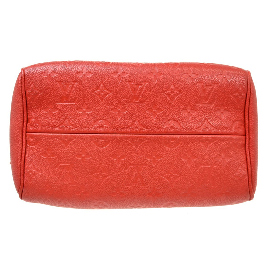 Louis Vuitton Speedy Bandoulière 25 in Pelle Empreinte Rossa Vintage