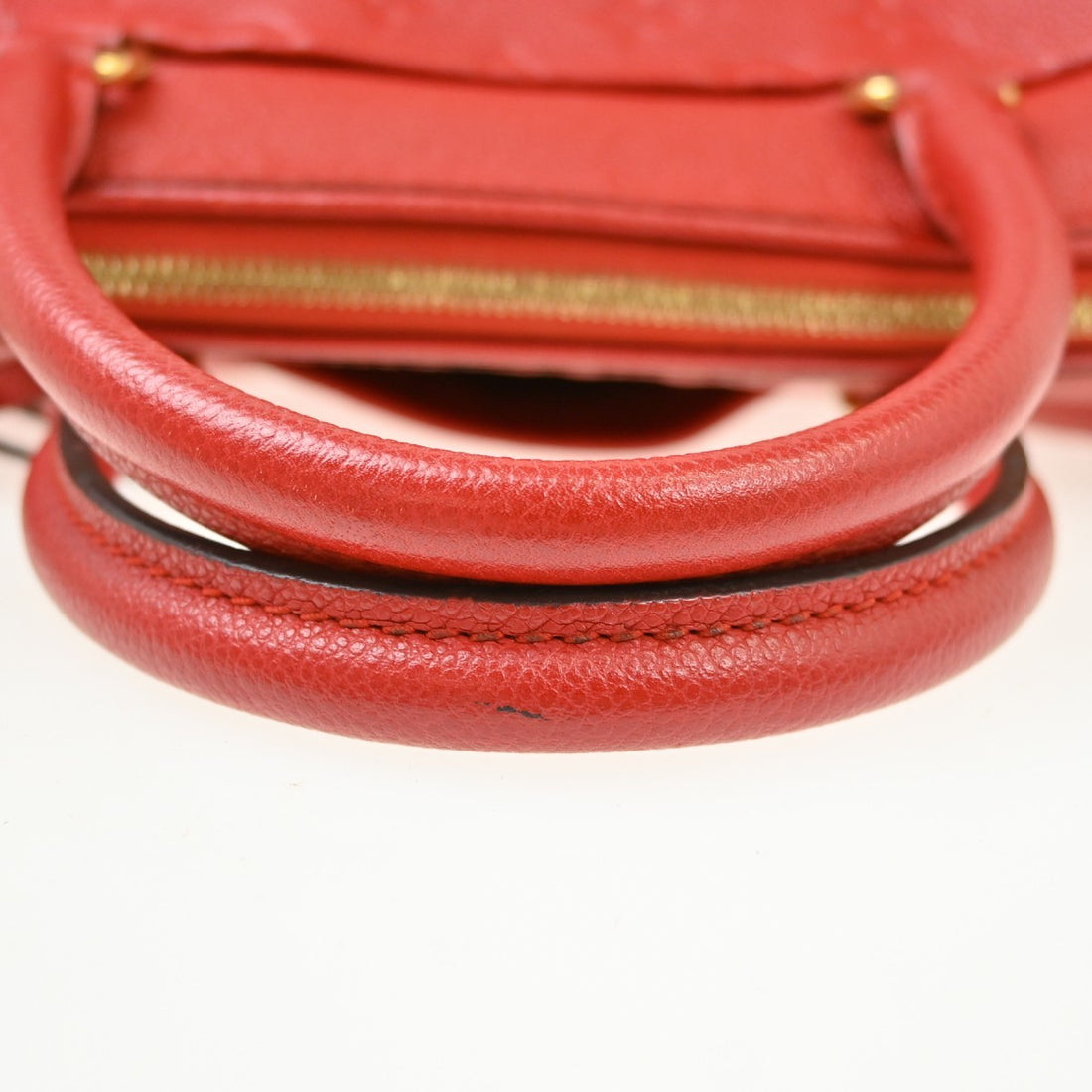 Louis Vuitton Speedy Bandoulière 25 in Pelle Empreinte Rossa Vintage