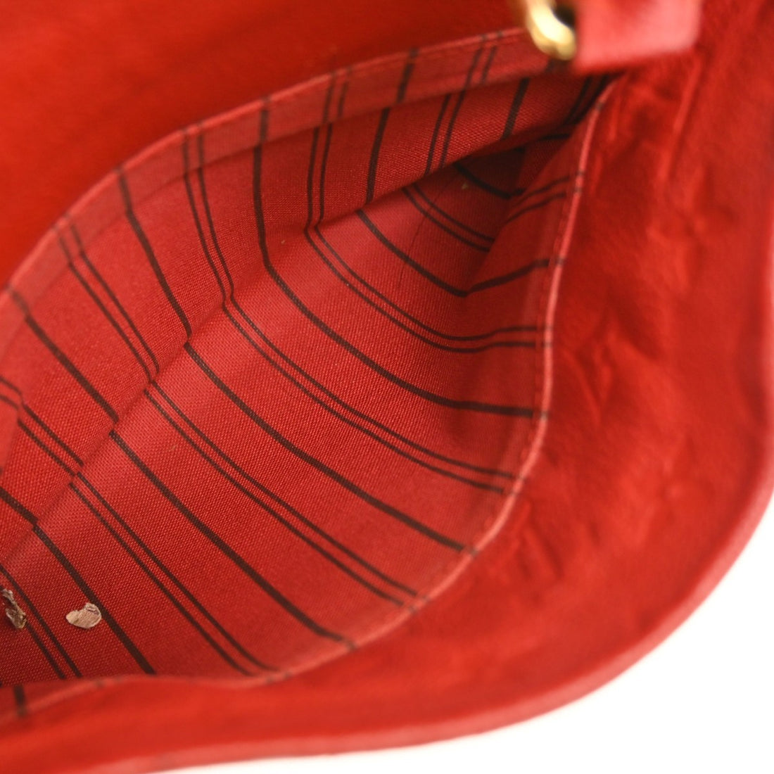 Louis Vuitton Speedy Bandoulière 25 in Pelle Monogram Empreinte Rossa Vintage