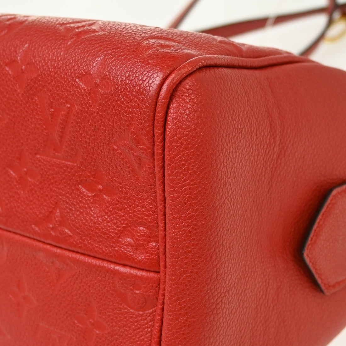 Louis Vuitton Speedy Bandoulière 25 in Pelle Monogram Empreinte Rossa Vintage