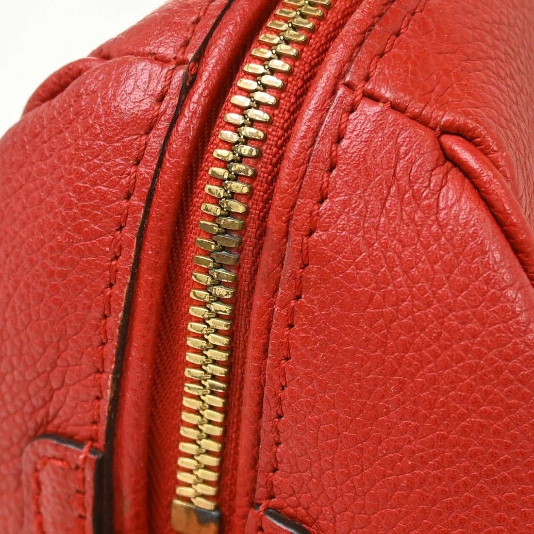 Louis Vuitton Speedy Bandoulière 25 in Pelle Monogram Empreinte Rossa Vintage