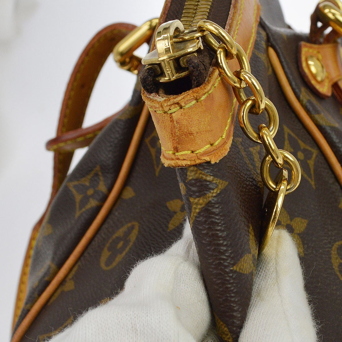 Louis Vuitton Tivoli GM in Tela Monogram Marrone Vintage