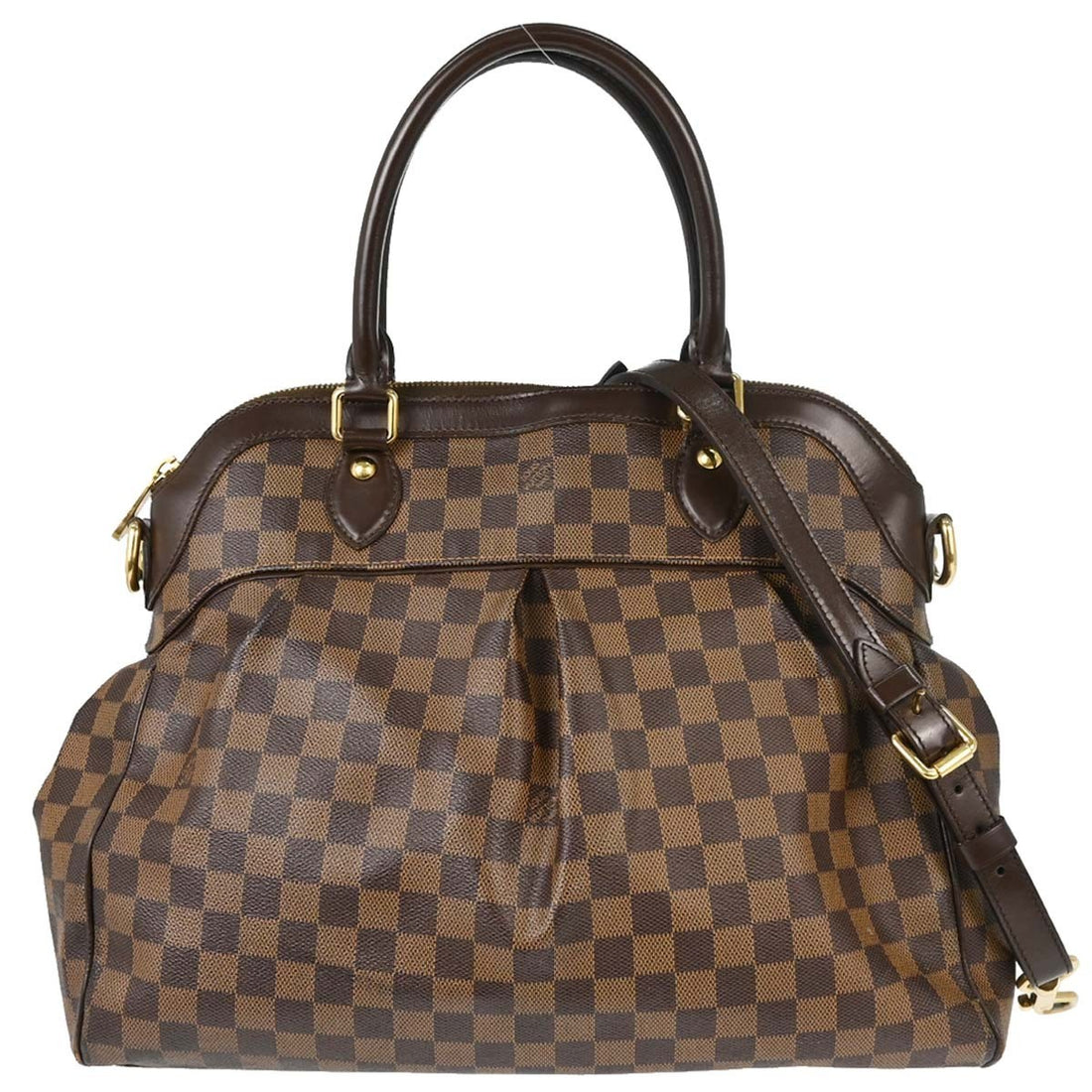 Louis Vuitton Trevi GM in Tela Damier Ebène Marrone Vintage