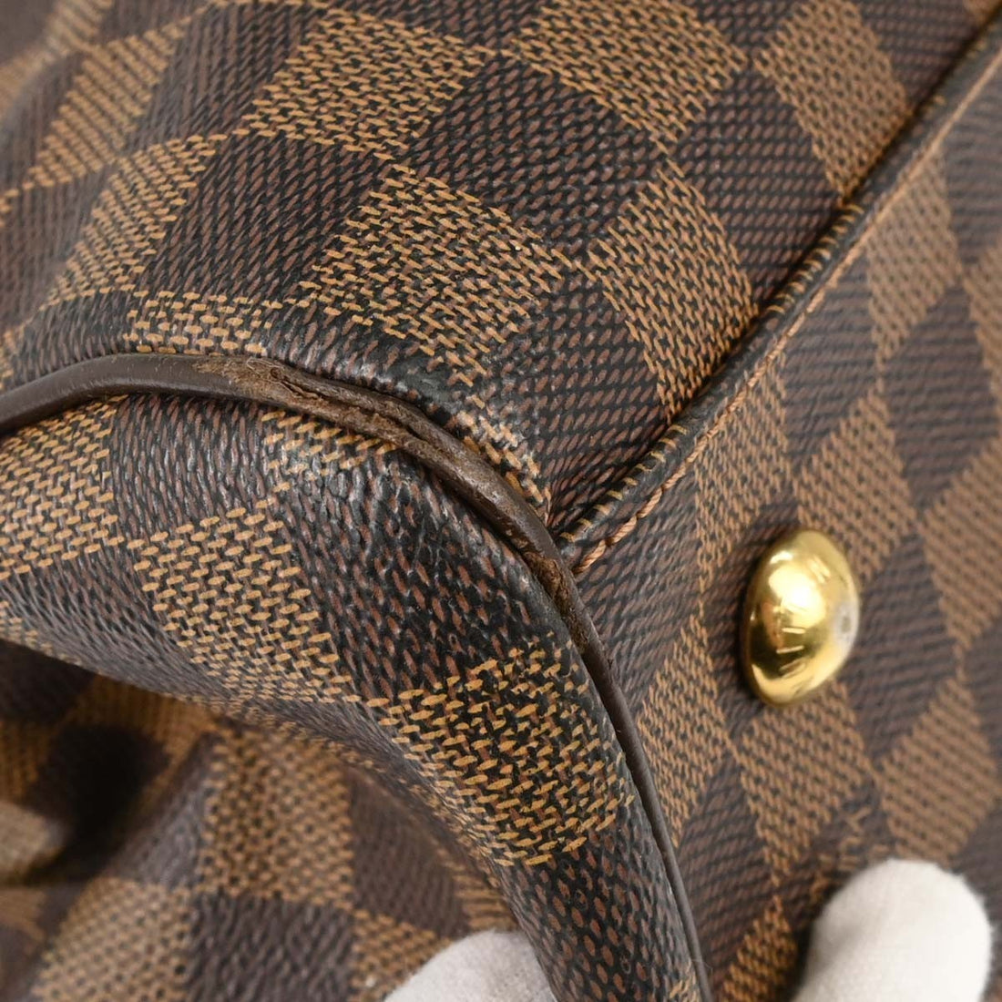 Louis Vuitton Trevi GM in Tela Damier Ebène Marrone Vintage