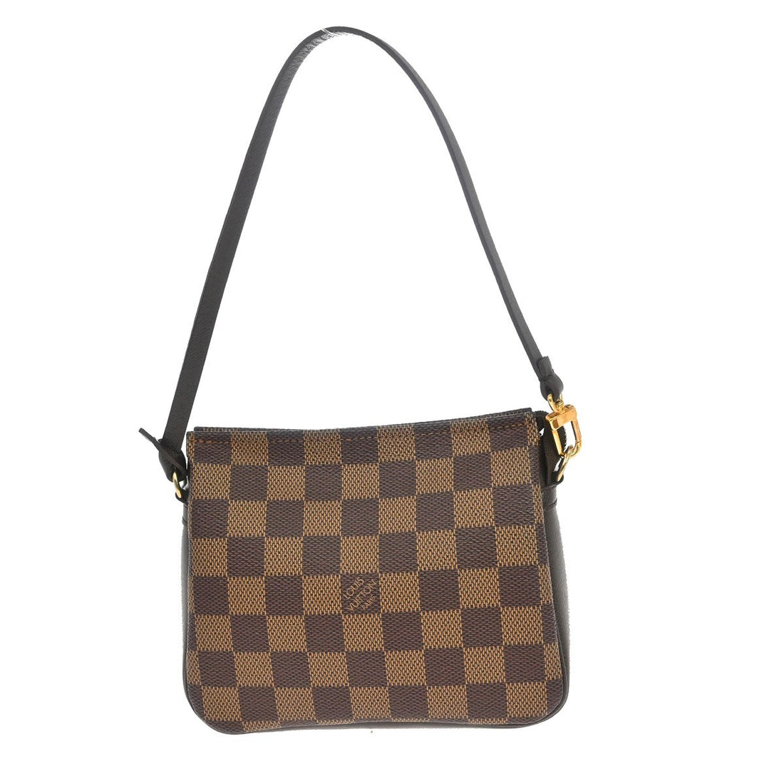 Louis Vuitton Trousse Make-up in Tela Damier Ebène Marrone Vintage