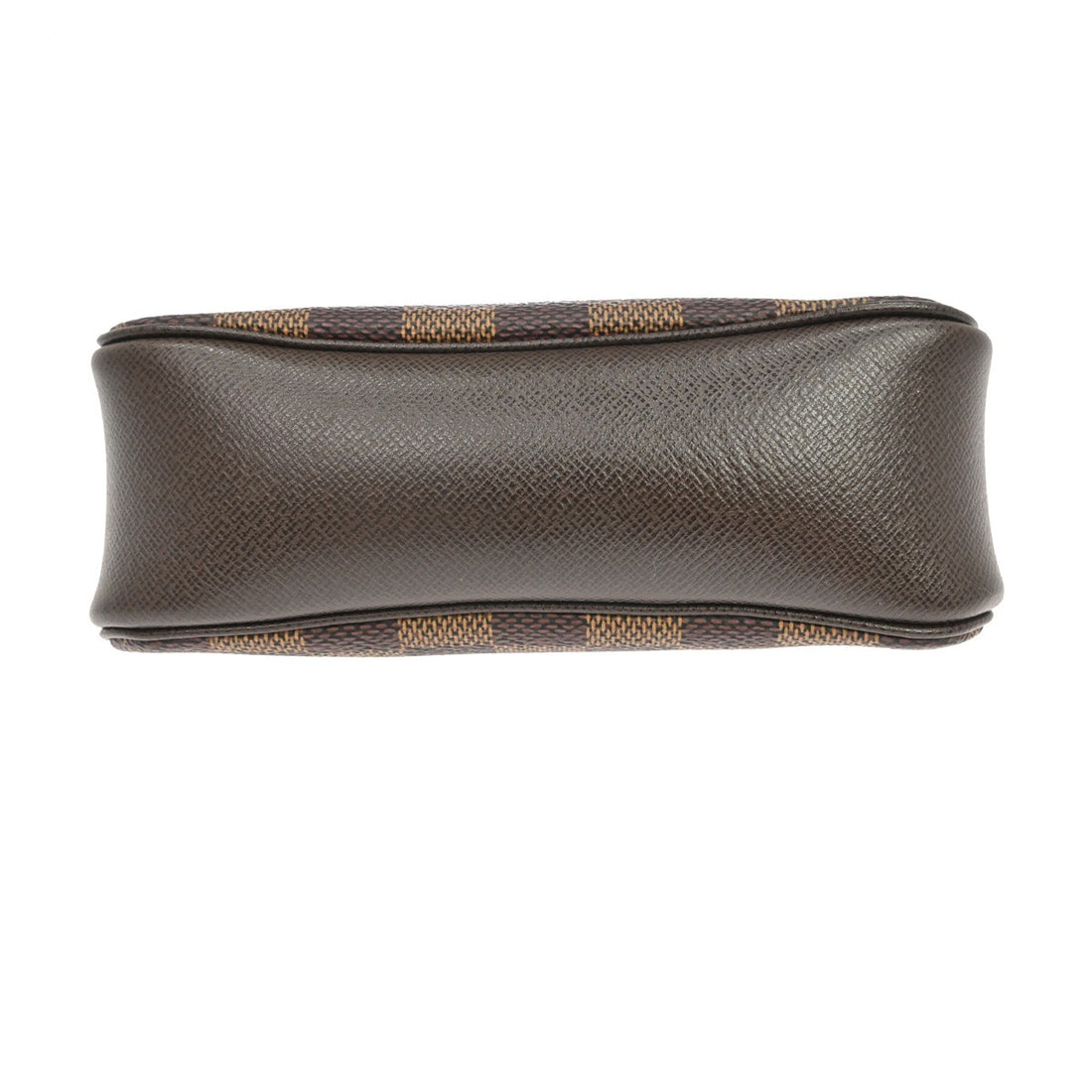 Louis Vuitton Trousse Make-up in Tela Damier Ebène Marrone Vintage