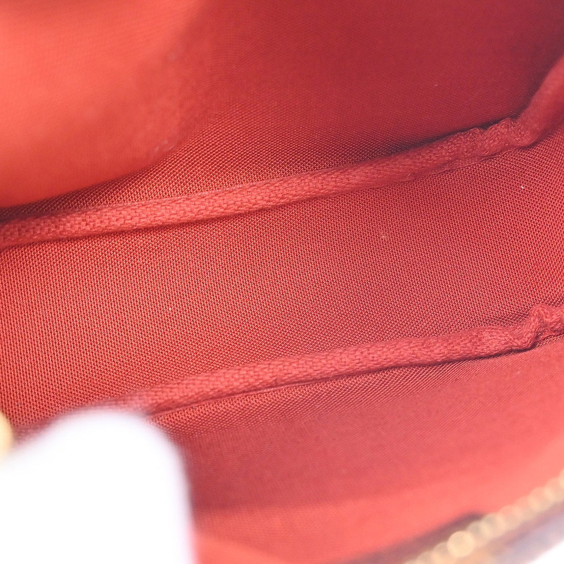 Louis Vuitton Trousse Make-up in Tela Damier Ebène Marrone Vintage