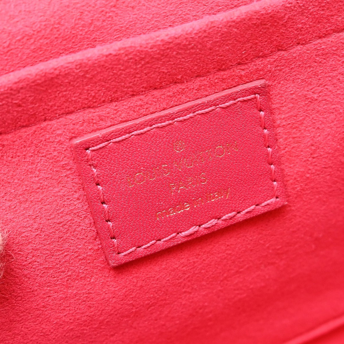Louis Vuitton Wave MM 2way in Pelle di Vitello Rosa Vintage