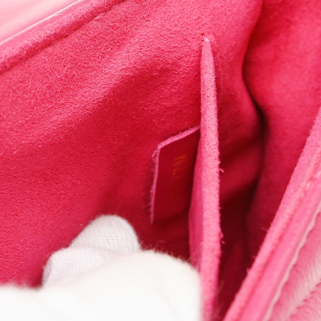 Louis Vuitton Wave MM 2way in Pelle di Vitello Rosa Vintage