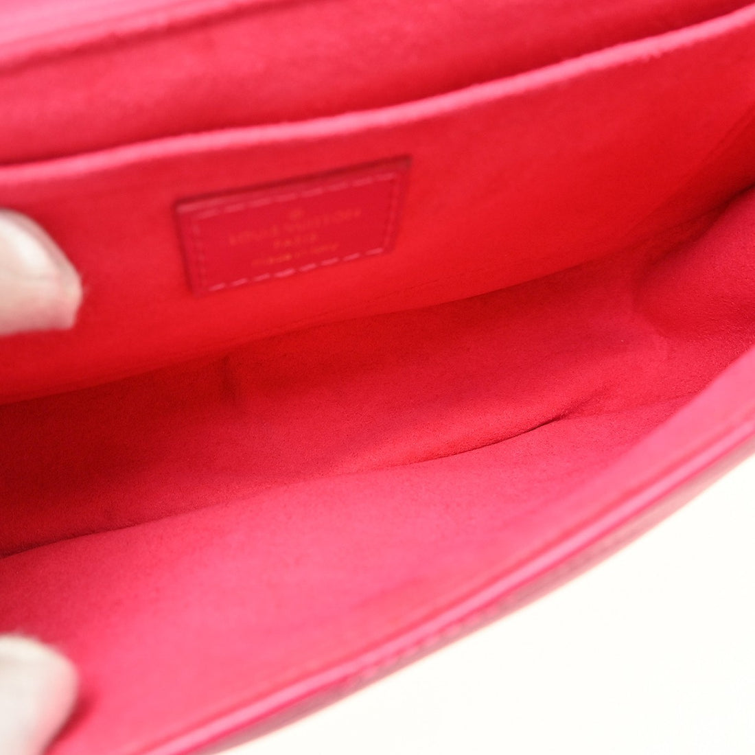 Louis Vuitton Wave MM 2way in Pelle di Vitello Rosa Vintage