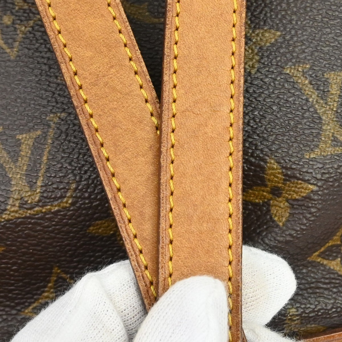 Louis Vuitton Zaino Montsouris MM in Tela Monogram Marrone Vintage