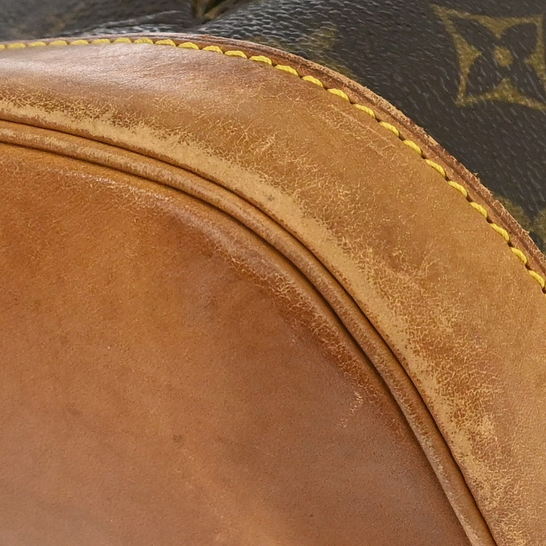 Louis Vuitton Zaino Montsouris MM in Tela Monogram Marrone Vintage