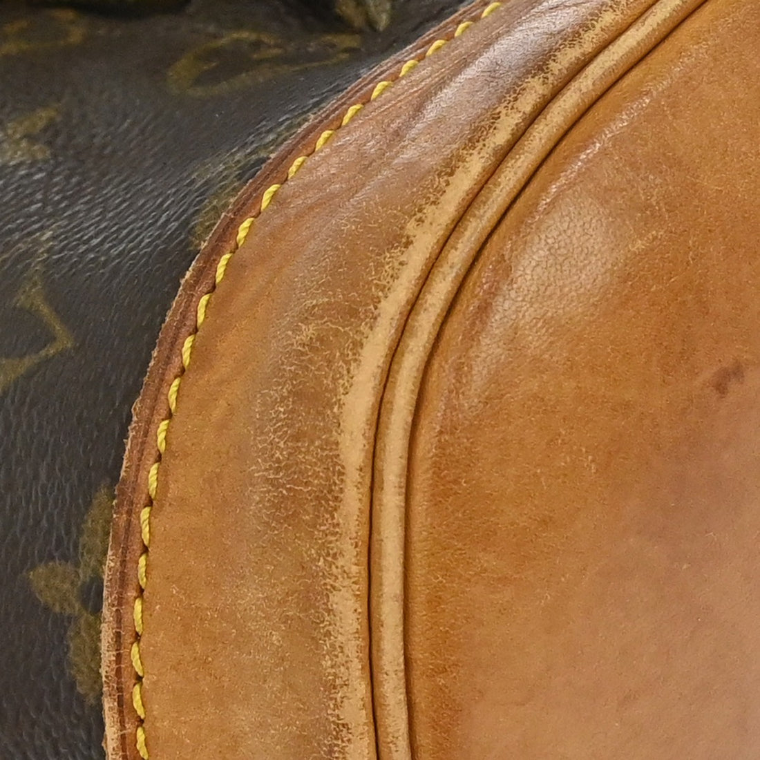 Louis Vuitton Zaino Montsouris MM in Tela Monogram Marrone Vintage