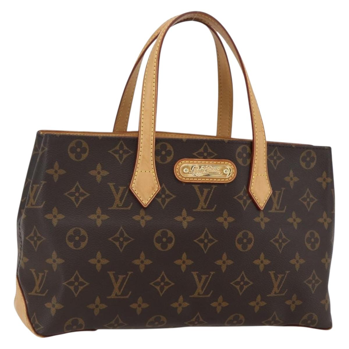 Louis Vuitton Wilshire PM Monogram Canvas Handbag Authentic mr1902V - photo 1