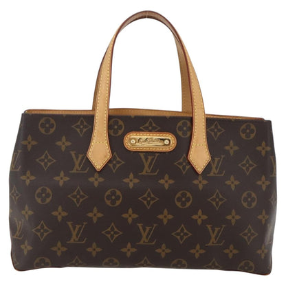 Louis Vuitton Wilshire PM Monogram Canvas Handbag Authentic mr1902V - photo 2
