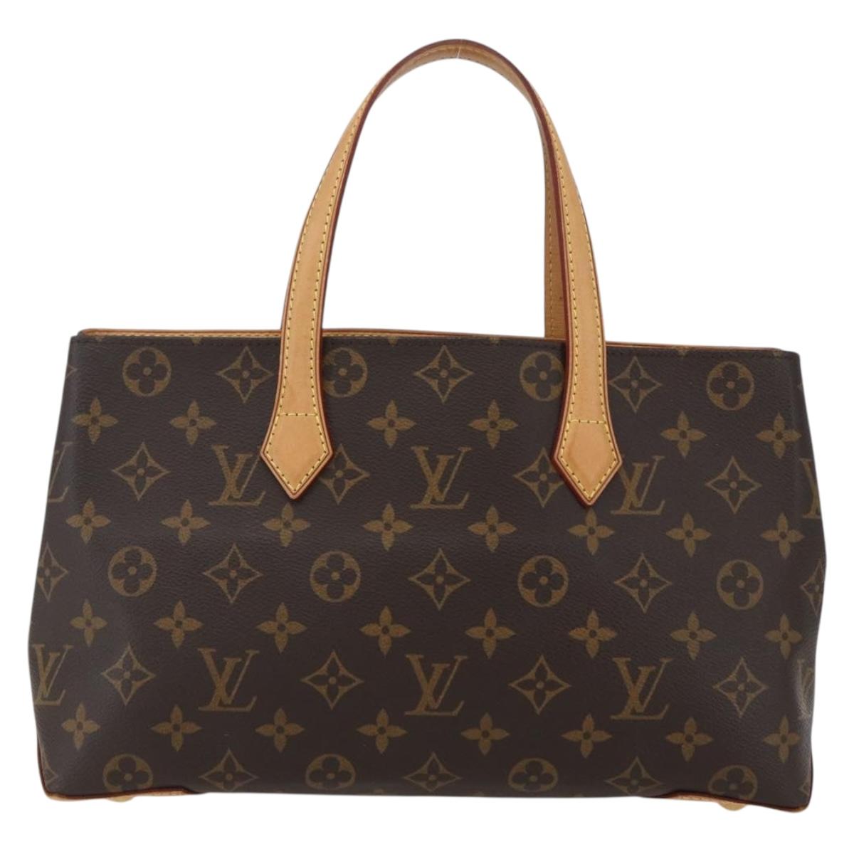 Louis Vuitton Wilshire PM Monogram Canvas Handbag Authentic mr1902V - photo 3