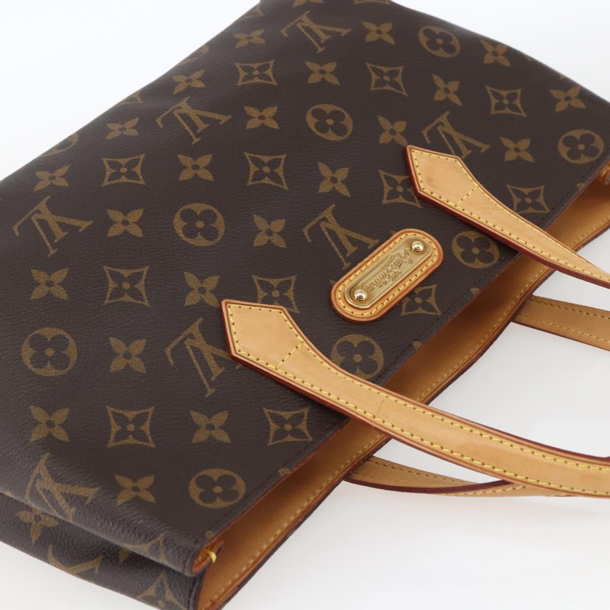 Louis Vuitton Wilshire PM Monogram Canvas Handbag Authentic mr1902V - photo 6